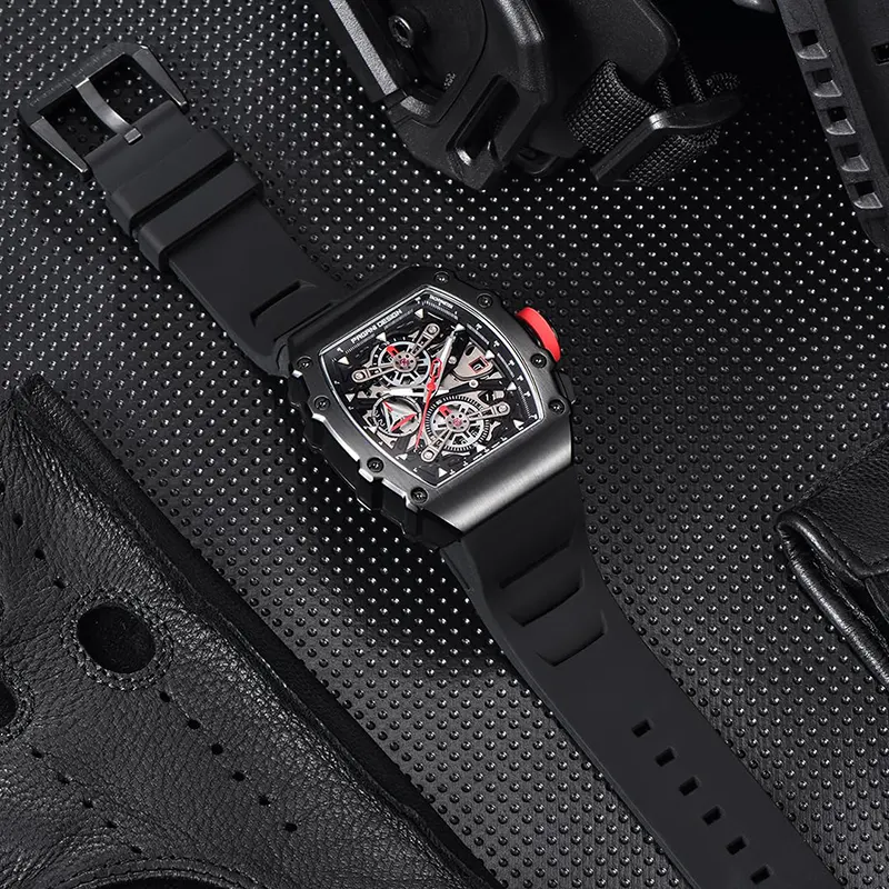 Pagani Design Chronograph Quartz Black Men's Watch- PD-YS011